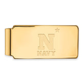 14k Gold LogoArt US Naval Academy Money Clip